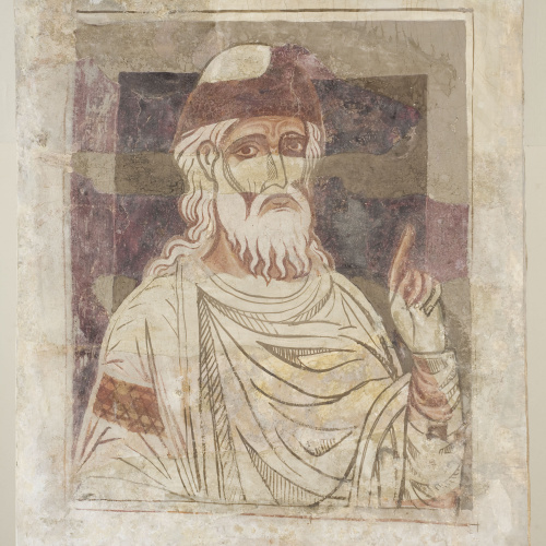 image for: Mestre de la sala capitular de Sixena - De Jannai a Naüm de la genealogia de Crist segons Lluc, de la sala capitular de Sixena - Entre 1196-1208 [1]