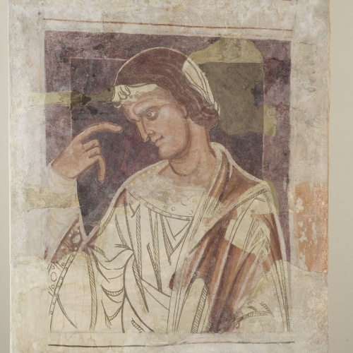 image for: Mestre de la sala capitular de Sixena - De Jannai a Naüm de la genealogia de Crist segons Lluc, de la sala capitular de Sixena - Entre 1196-1208 [2]