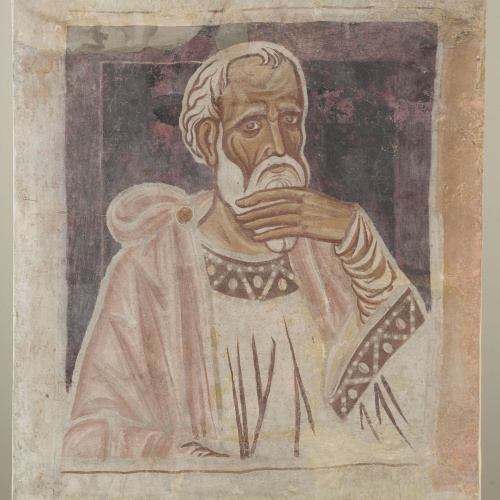 image for: Mestre de la sala capitular de Sixena - De Jannai a Naüm de la genealogia de Crist segons Lluc, de la sala capitular de Sixena - Entre 1196-1208 [3]