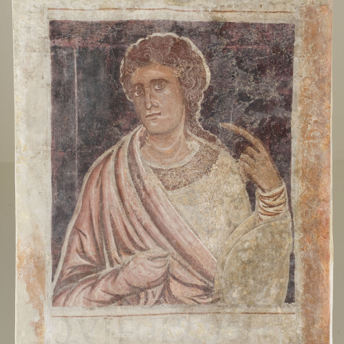 image for: Mestre de la sala capitular de Sixena - De Jannai a Naüm de la genealogia de Crist segons Lluc, de la sala capitular de Sixena - Entre 1196-1208 [4]