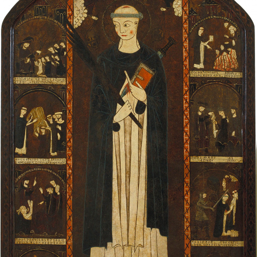 image for: Anònim. Aragó - Retaule de sant Pere Màrtir - Primer terç del segle XIV