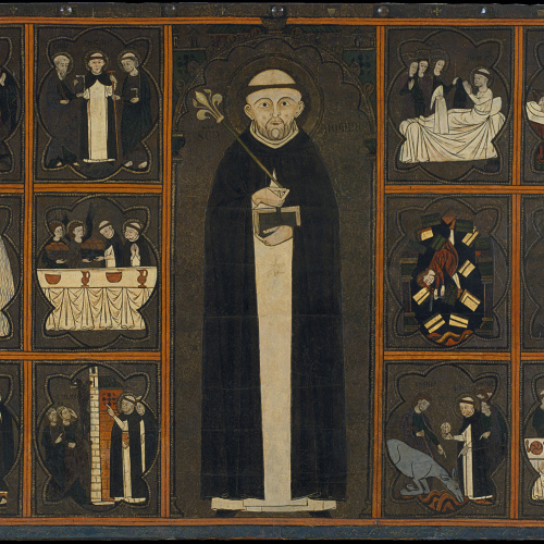 image for: Anònim. Aragó - Taula de sant Domènec de Guzmán - Primer quart del segle XIV