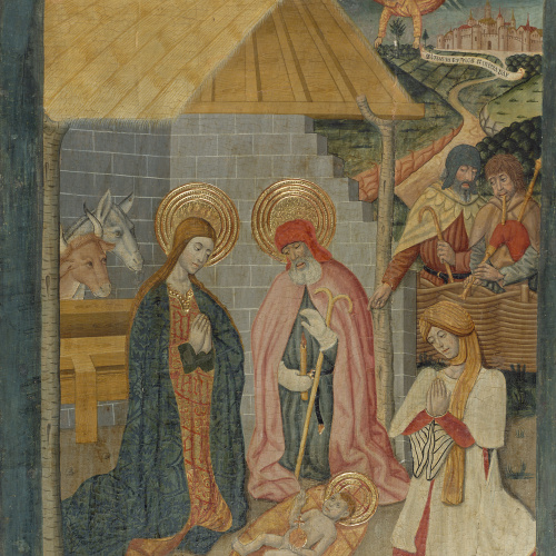 image for: Pere Garcia de Benavarri - Nativitat - Cap a 1475