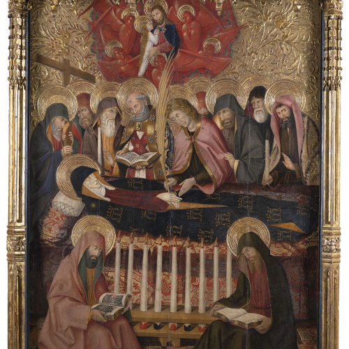 Pere Garcia de Benavarri - Dormició de la Mare de Déu - Cap a 1450-1455 image for: Pere Garcia de Benavarri - Dormició de la Mare de Déu - Cap a 1450-1455