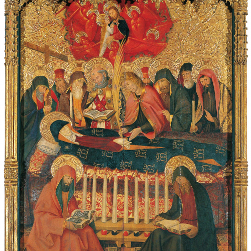 image for: Pere Garcia de Benavarri - Dormició de la Mare de Déu - Cap a 1450-1455