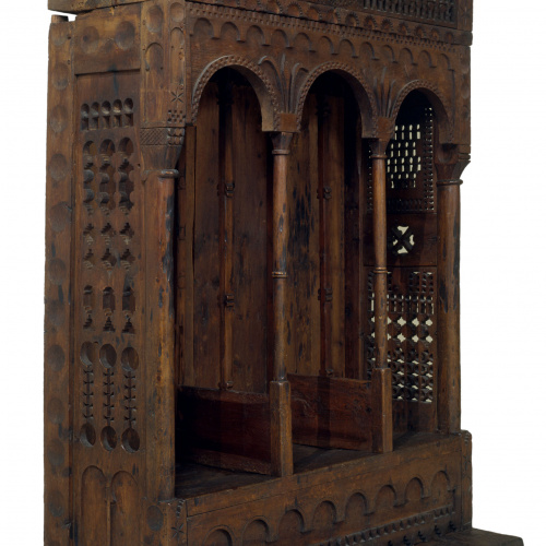 image for: Anònim - Banc presbiterial de Sant Climent de Taüll - Segles XIII-XIV