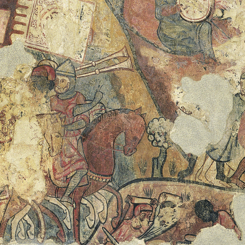 image for: Mestre de la conquesta de Mallorca - Pintures murals de la conquesta de Mallorca - 1285-1290 [3]