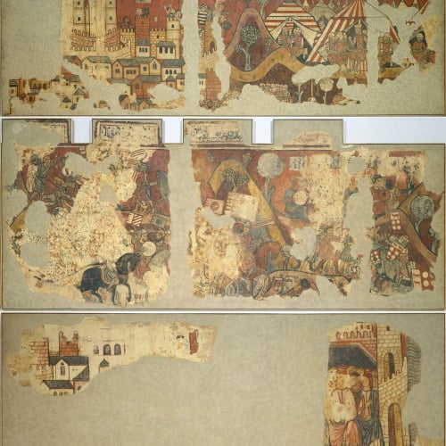image for: Mestre de la conquesta de Mallorca - Pintures murals de la conquesta de Mallorca - 1285-1290
