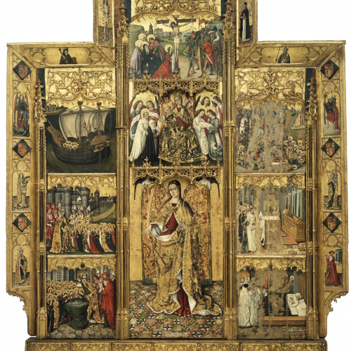 image for: Joan Reixach - Retaule de santa Úrsula i les onze mil verges - 1468