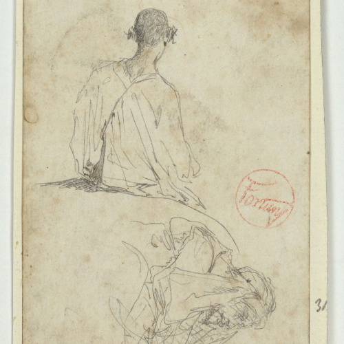 image for: Marià Fortuny - Marroquins - Cap a 1860-1862