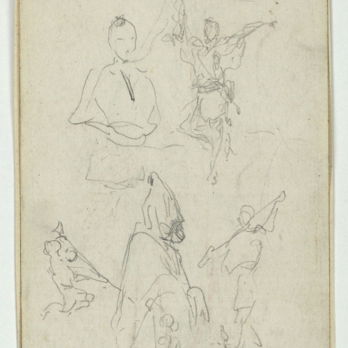 image for: Marià Fortuny - Marroquins (anvers) / Marroquins (revers) - Cap a 1860-1862