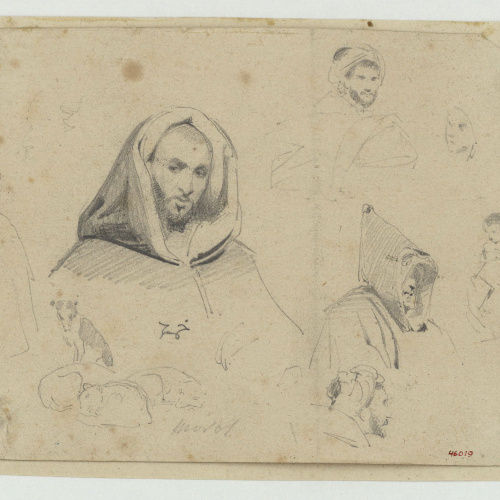 image for: Marià Fortuny - Marroquins - Cap a 1860-1862