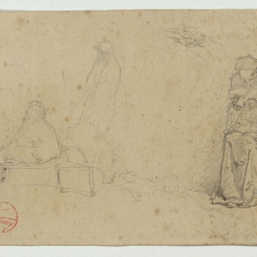 image for: Marià Fortuny - Jueus marroquins - Cap a 1860-1862