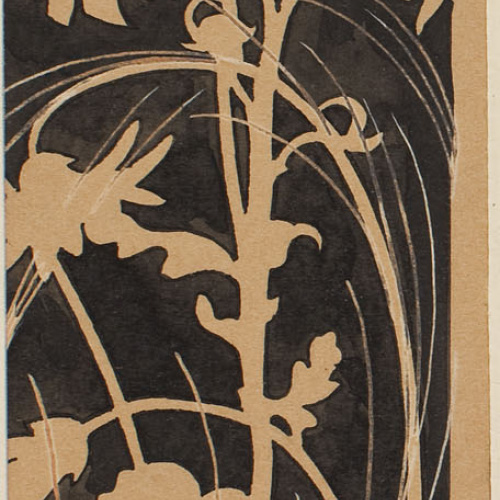 image for: Alexandre de Riquer - Ornamentació floral - 1897