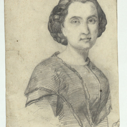 image for: Marià Fortuny - Bust femení - 1858