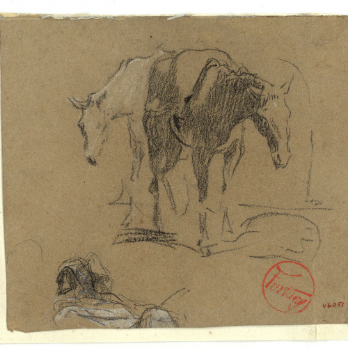 image for: Marià Fortuny - Cavalls - Cap a 1860-1862