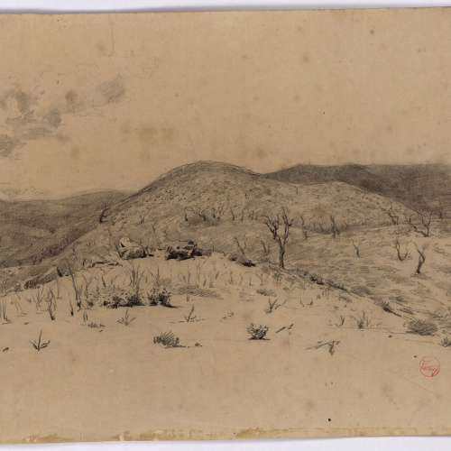 image for: Marià Fortuny - Paisatge marroquí - Cap a 1860-1862