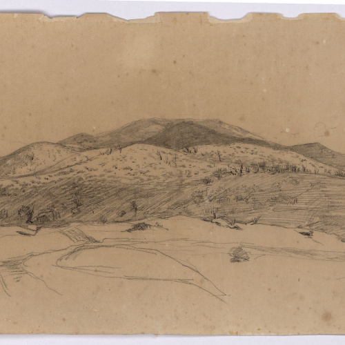 image for: Marià Fortuny - Paisatge marroquí - Cap a 1860-1862
