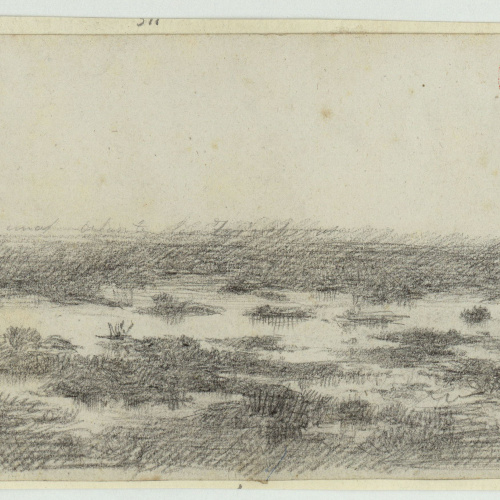 image for: Marià Fortuny - Lagunas delante las trincheras - Cap a 1860