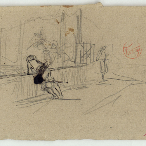 image for: Marià Fortuny - Escenari i figures - Cap a 1871