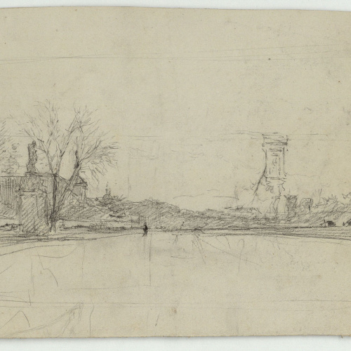 image for: Marià Fortuny - Avinguda d&#039;un parc - Cap a 1867-1870