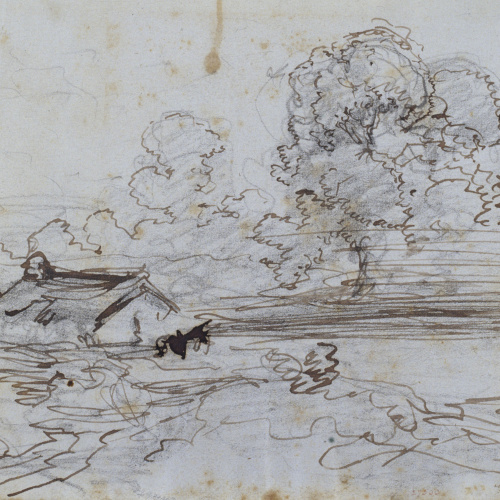 image for: Marià Fortuny - Paisatge - Cap a 1854