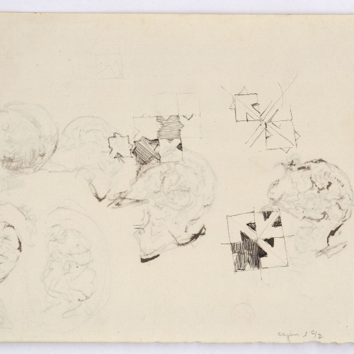 image for: Marià Fortuny - Cascs (anvers) / Motius geomètrics (revers) - Cap a 1870-1872 [1]
