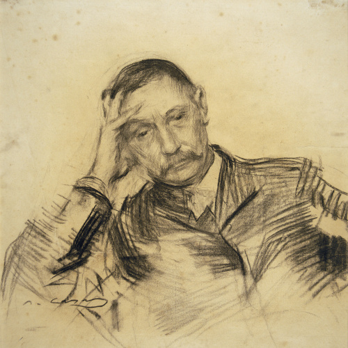image for: Ramon Casas - Retrat de Benito Pérez Galdós - Cap a 1903
