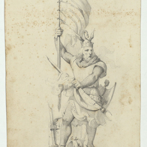 image for: Marià Fortuny - Jaume I el Conqueridor - Cap a 1857-1858