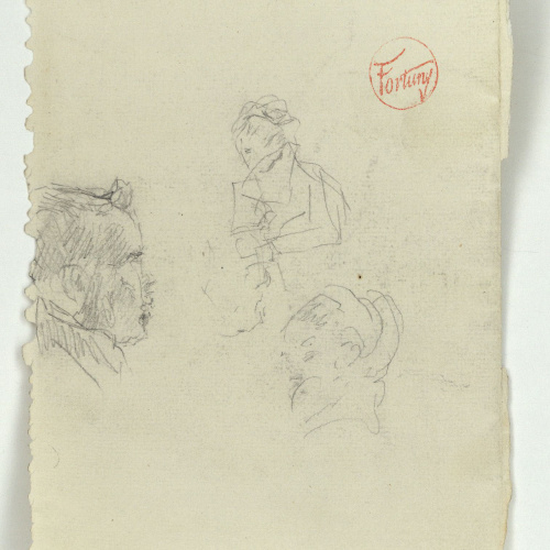 image for: Marià Fortuny - Caps - Cap a 1866-1872