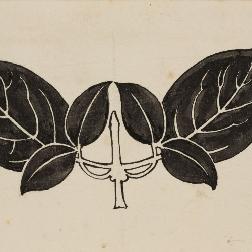 image for: Apel·les Mestres - Tema vegetal. Culdellàntia per al poema «Liliana» d&#039;Apel·les Mestres - Cap a 1907