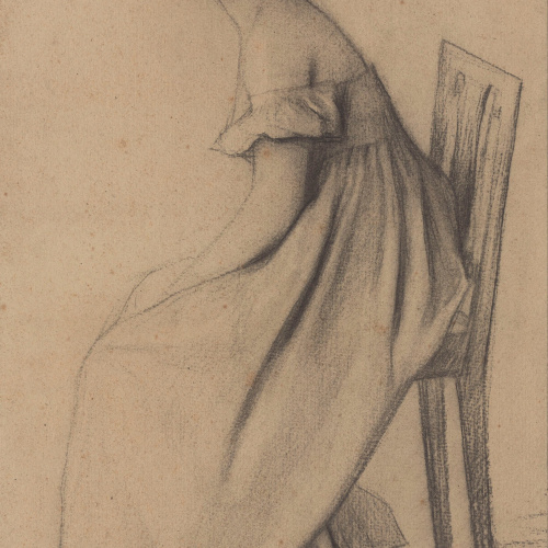 image for: Manuel Feliu de Lemus - Noia asseguda - Cap a 1903