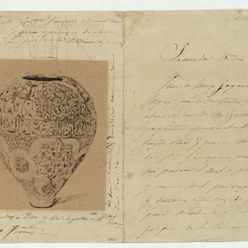 image for: Marià Fortuny - Vas d'estil musulmà - 1872