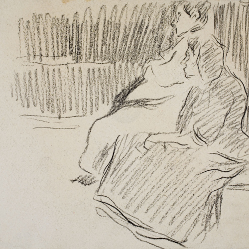 image for: Isidre Nonell - Dones assegudes - Cap a 1894