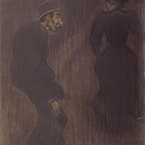 image for: Isidre Nonell - Un infeliç - Cap a 1896