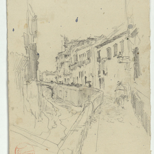 image for: Marià Fortuny - El riu Darro (Granada) - Cap a 1870-1872