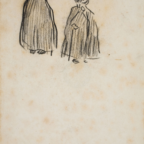Isidre Nonell - Apunt de figures - 1896 image for: Isidre Nonell - Apunt de figures - 1896