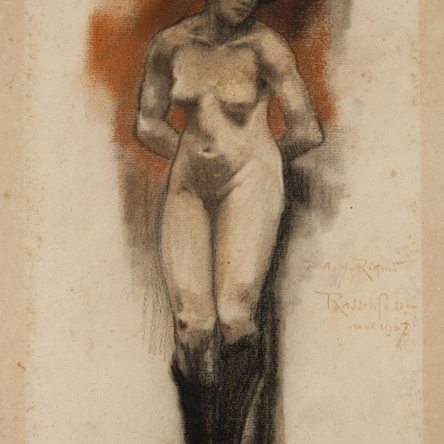 image for: Armand Rassenfosse - Nu femení - 1907