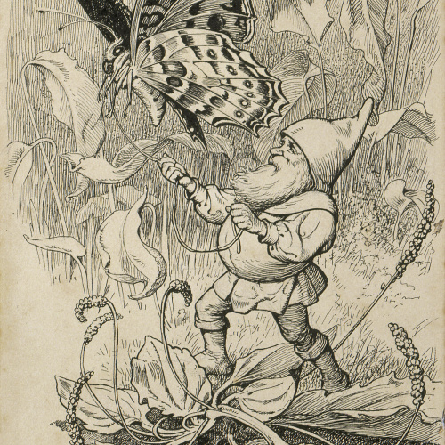 image for: Apel·les Mestres - Flok. Il·lustració per al poema «Liliana» d&#039;Apel·les Mestres - Cap a 1906