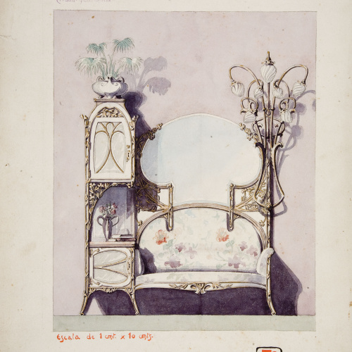 image for: Joan Busquets - Moble de rebedor - 1903
