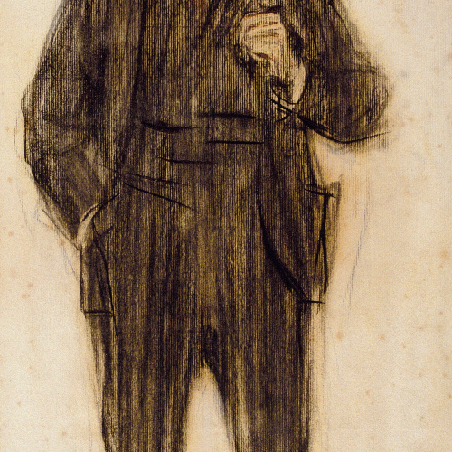 image for: Ramon Casas - Retrat de Pío Baroja - Cap a 1904-1905