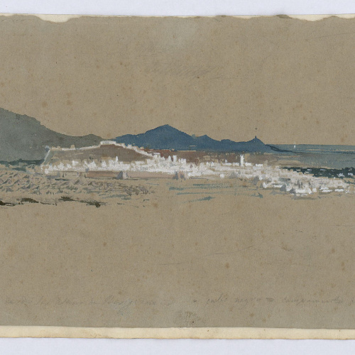 image for: Marià Fortuny - Tetuán vista desde la altura de Benigomar - 1860