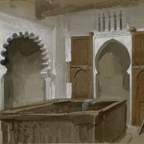 image for: Marià Fortuny - Nuestra casa en Tetuán - 1860