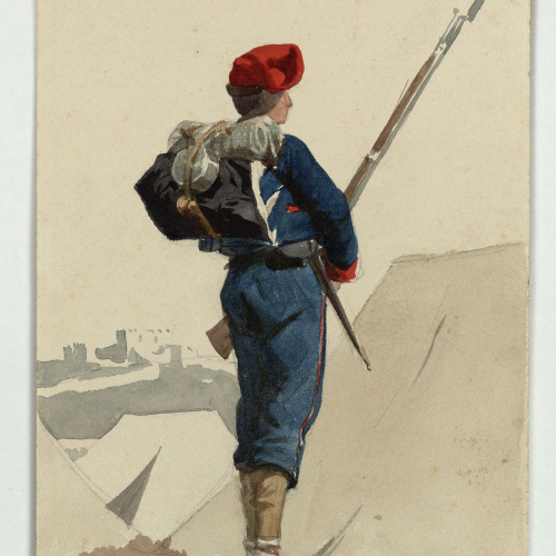 image for: Marià Fortuny - Voluntari català de la guerra d&#039;Àfrica - 1860