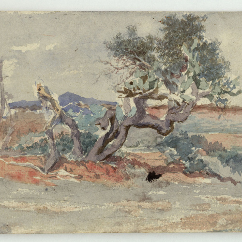image for: Marià Fortuny - Paisatge - Cap a 1860-1862