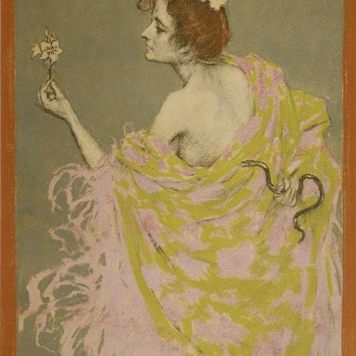 image for: Ramon Casas - Estudi per al cartell «Sífilis» - 1900