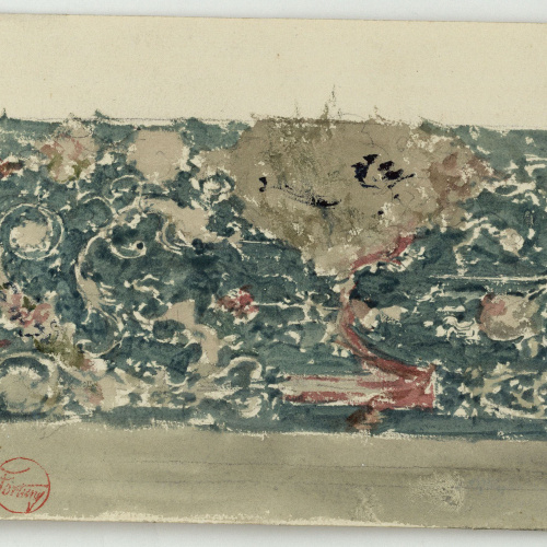 image for: Marià Fortuny - Ornamentació d&#039;estil musulmà - Cap a 1860-1862