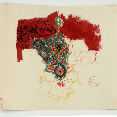 image for: Marià Fortuny - Ornamentació d&#039;estil musulmà - Cap a 1860-1862