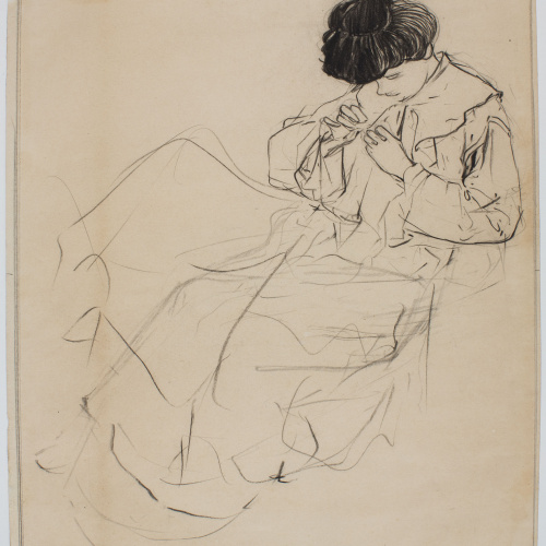 image for: Francesc Xavier Gosé - Noia asseguda - Cap a 1900