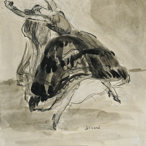 image for: Josep Clarà - La Argentina ballant «Córdoba» d&#039;Albéniz - Cap a 1927